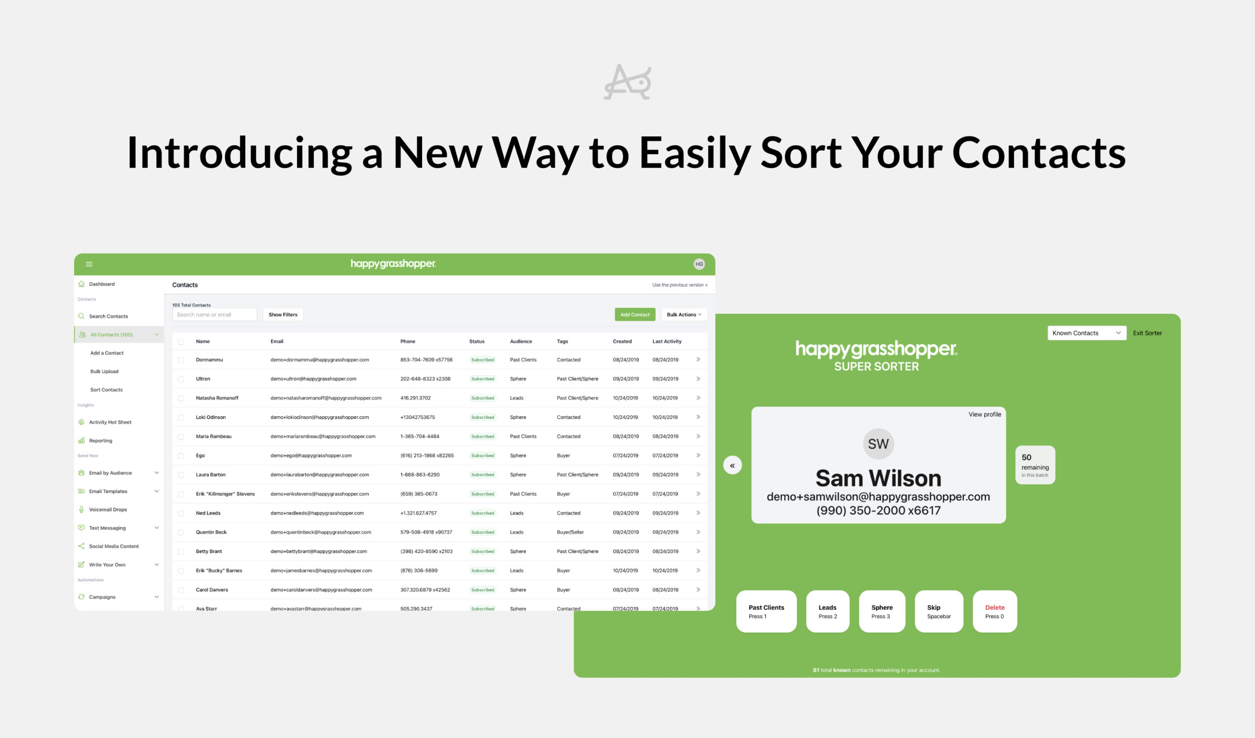 Introducing a New Way to Easily Sort Your Contacts